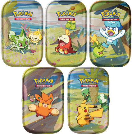 Pokémon Paldea Friends Mini Tin (Set of 5)