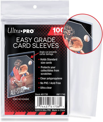 Ultra PRO Easy Grade Sleeves 100CT
