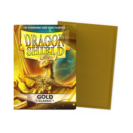 Dragon Shield Sleeves Classic - GOLD - 100CT