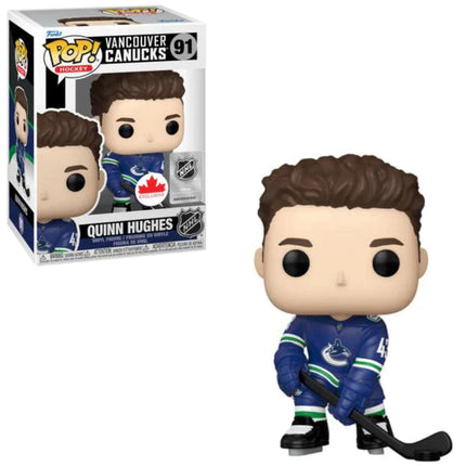Funko Pop NHL Canucks Quinn Hughes (Home Blue) 91