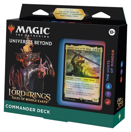 MTG The Lord of the Rings: Tales of the Middle Earth - Commander Deck - The Hosts Of Mordor