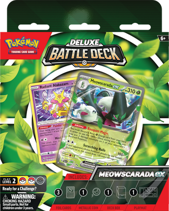Pokémon TCG: Meowscarada/Quaquaval ex Deluxe Battle Deck