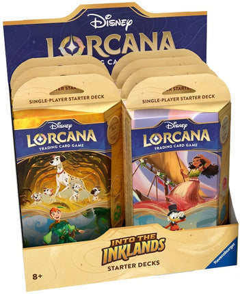 Disney Lorcana: Into the Inklands Starter Deck Display Box