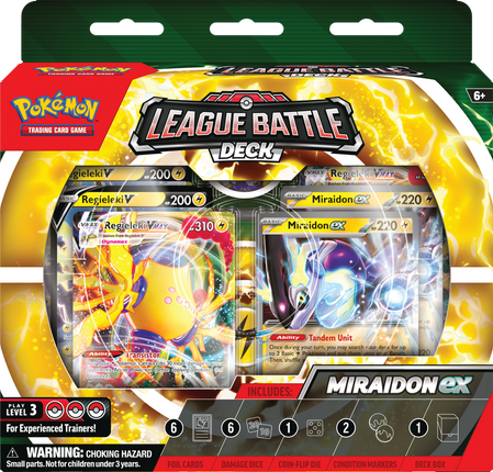 Pokémon Miraidon ex League Battle Deck