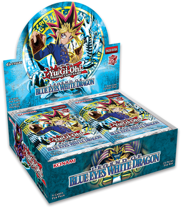 Yu Gi Oh! 25th Anniversary Legend of Blue-Eyes White Dragon Booster Box