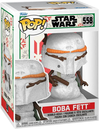 Funko Pop Star Wars Snowman Boba Fett 558