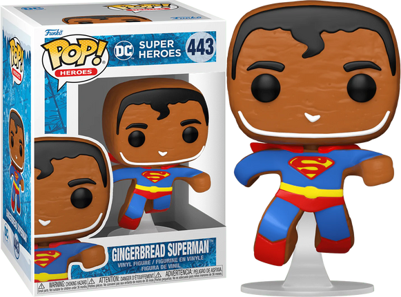 Funko Pop DC Super Heroes Gingerbread Superman 443