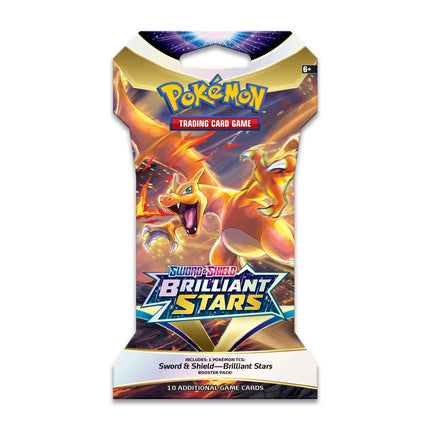Pokémon Sword & Shield Brilliant Stars Sleeved Booster
