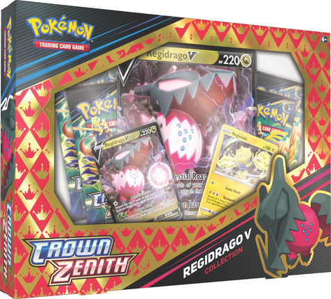 Pokémon Crown Zenith Regidrago V Collection Box