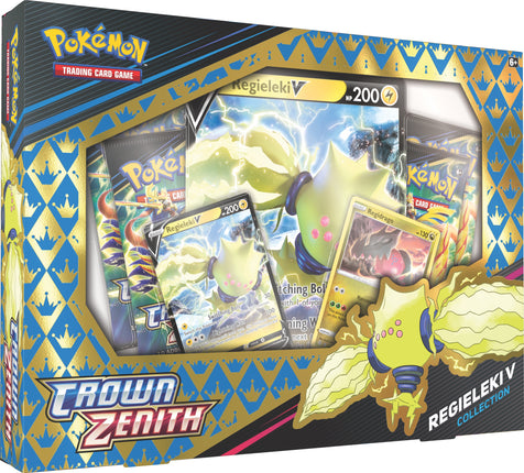 Pokémon Crown Zenith Regieleki V Collection Box