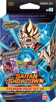 Dragon Ball Super Unison Warriors - Saiyan Showdown Premium Pack Set