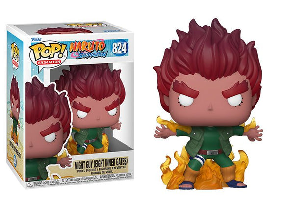 Funko Pop Anime Naruto Might Guy (Eight Inner Gates) 824