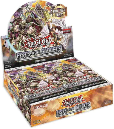 Yu Gi Oh Fists Of The Gadgets Booster Box