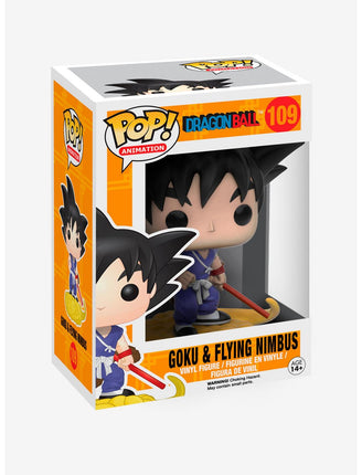 Funko Pop Anime Dragonball Goku & Flying Nimbus 109