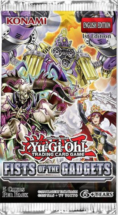 Yu Gi Oh Fists Of The Gadgets Booster Pack