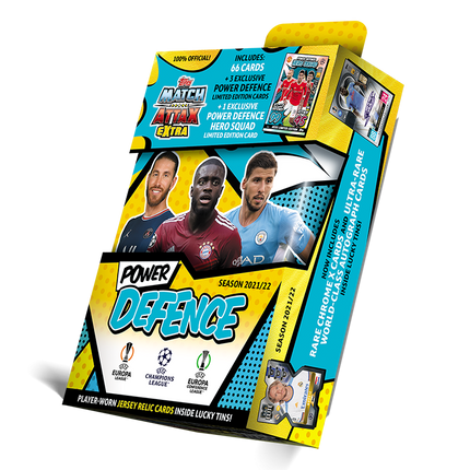 Match Attax Extra Mega Tin - Power Defence