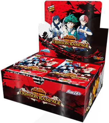 My Hero Academia Universus CCG Booster Box - Crimson Rampage