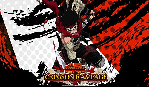 My Hero Academia CCG Crimson Rampage Hero Killer Playmat