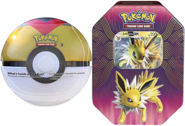 Pokémon Poke Ball and Jolteon Tin