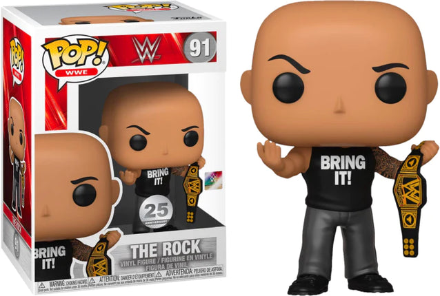 Funko Pop WWE The Rock 91