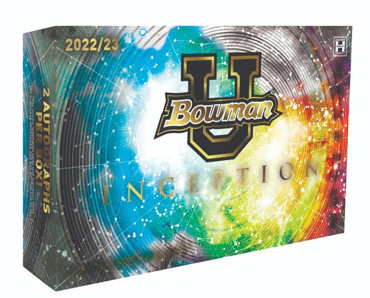 Topps 2023 Bowman University Inception