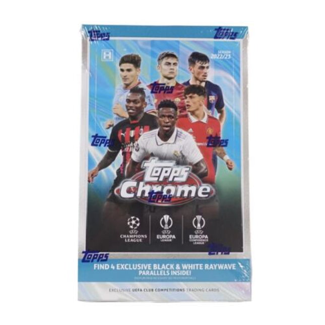Topps 2023 Chrome UEFA Club Competitions Lite Hobby Box