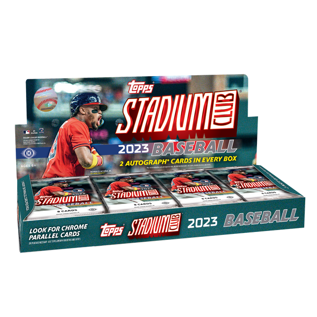 2023 Topps Stadium Club Baseball - Hobby Box
