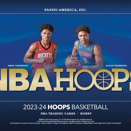 2024 Panini NBA Hoops Basketball Hobby Box