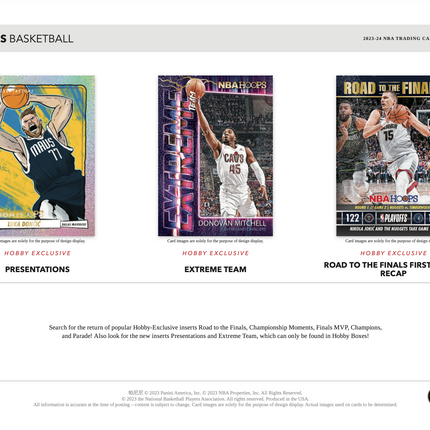 2024 Panini NBA Hoops Basketball Hobby Box