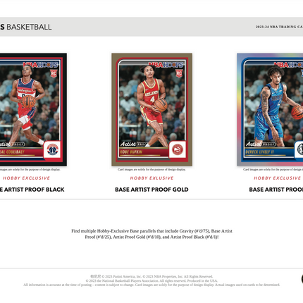 2024 Panini NBA Hoops Basketball Hobby Box