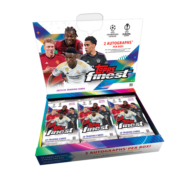 2023-24 Topps Finest UEFA Club Competitions 2023-24 Hobby Box