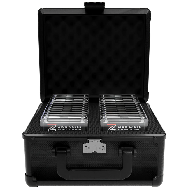 Zion Cases Slab Case 2 Row - Black