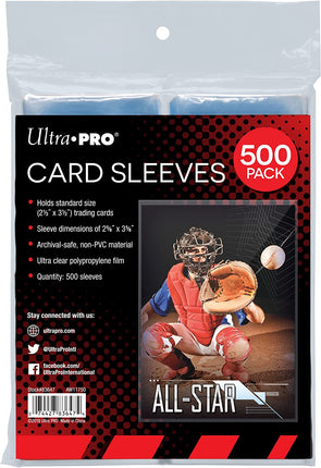 Ultra Pro Trading Card Sleeves - 500 Pack