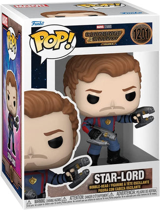 Funko Pop! POP! Marvel: Guardians of The Galaxy Volume 3 - Star-Lord 1201