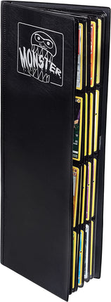 8 Pocket Tower Monster Black Matte Binder