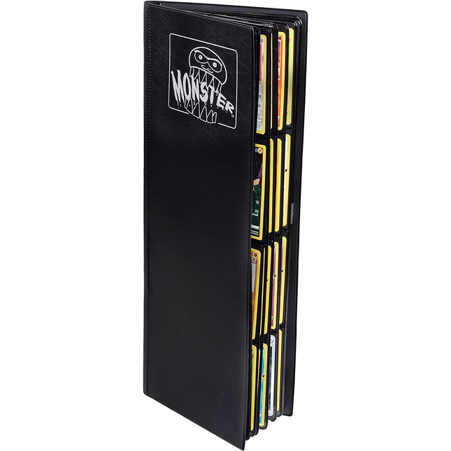 8 Pocket Tower Monster Black Matte Binder