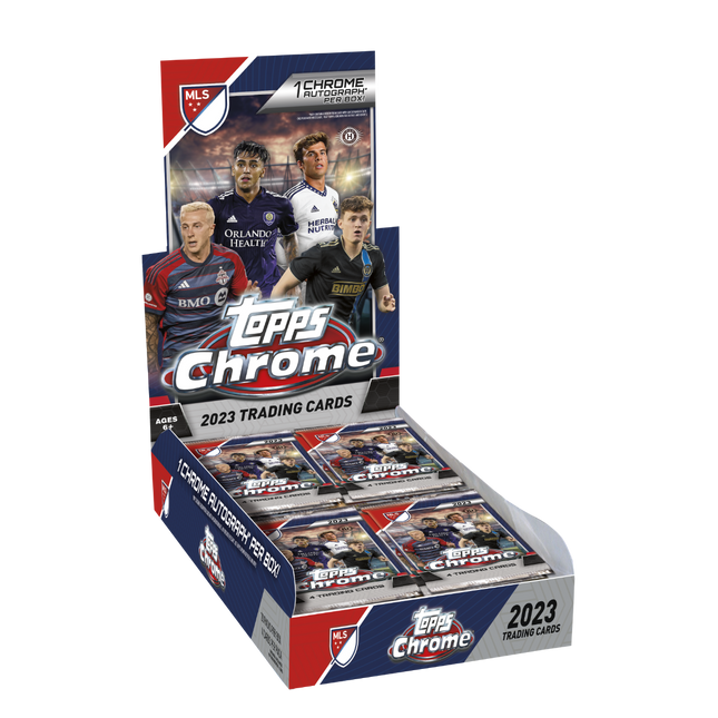 2023 Topps MLS Chrome Soccer Hobby Box
