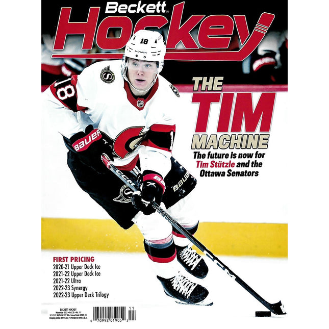 Hockey Beckett Monthly Price Guide #375 - November 2023