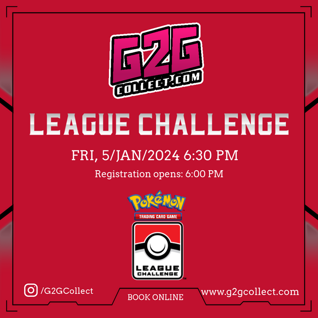 G2G Collect - Pokémon TCG January Challenge 2023