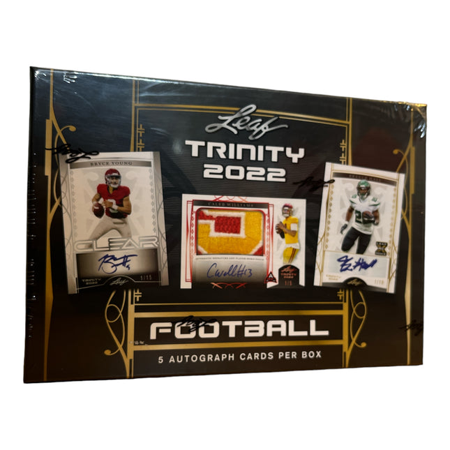 2022 Leaf Trinity Football Hobby Box