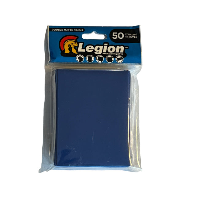 Legion - Double Matte Card Sleeves - Blue (50) G2G Collect Legion - Double Matte Card Sleeves - Blue (50) G2G Collect