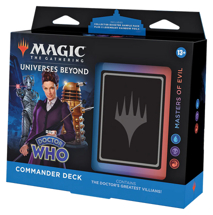 Magic The Gathering - Dr Who - Commander Deck - Masters Of Evil