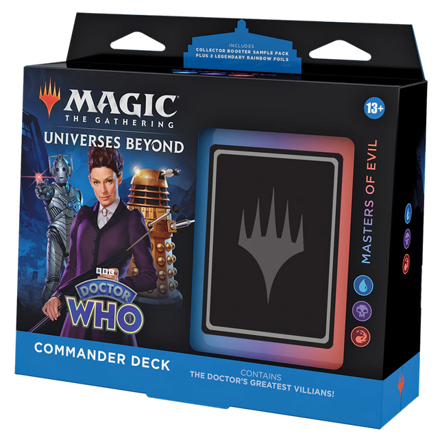 Magic The Gathering - Dr Who - Commander Deck - Masters Of Evil