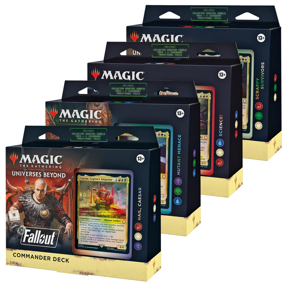 best fallout mtg commander decks Magic The Gathering: Universes Beyond: Fallout Commander Decks – G2G Collect