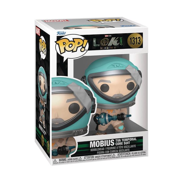Funko Pop! Marvel Loki Season 2 Mobius TVA Temporal Core Suit 1313