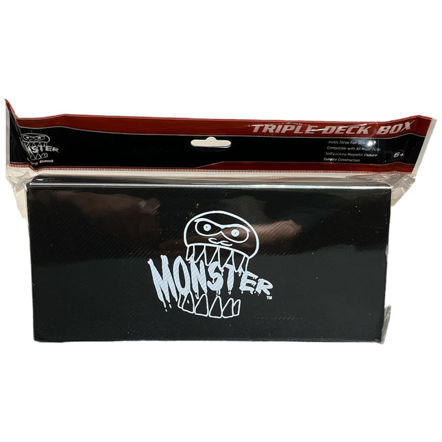 Monster Triple Deck Box - Matte Black