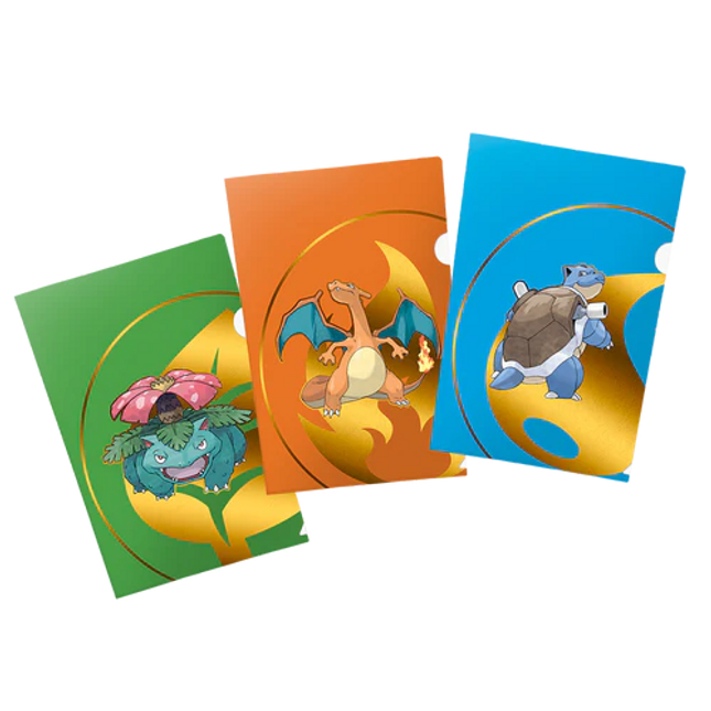 Pokémon Tournament Folios 3 - Pack: Charizard, Blastoise, Venusaur