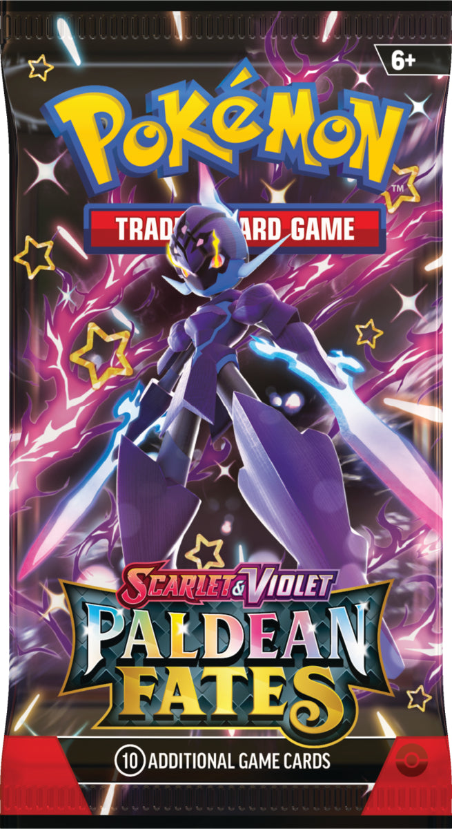 Pokmon Scarlet & Violet Paldean Fates Booster Pack G2G Collect Pokmon Scarlet & Violet Paldean Fates Booster Pack G2G Collect
