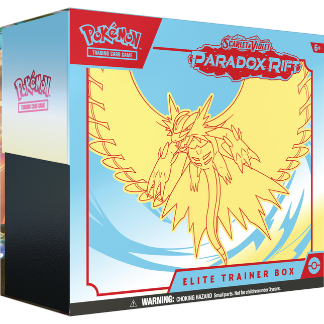 Pokémon Paradox Rift Elite Trainer Box - Roaring Moon/Iron Valiant