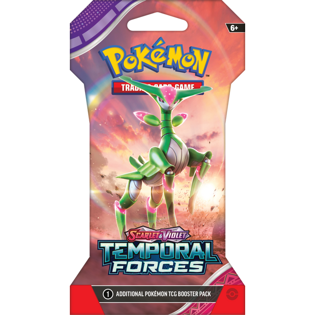 Pokémon Scarlet & Violet Temporal Forces Sleeved Booster Pack